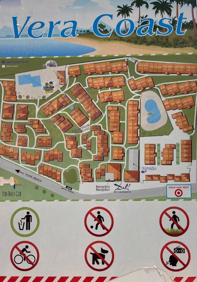 Apartamento Soleado Vera Costa, 200 M De La Playa Playas de Vera Екстер'єр фото